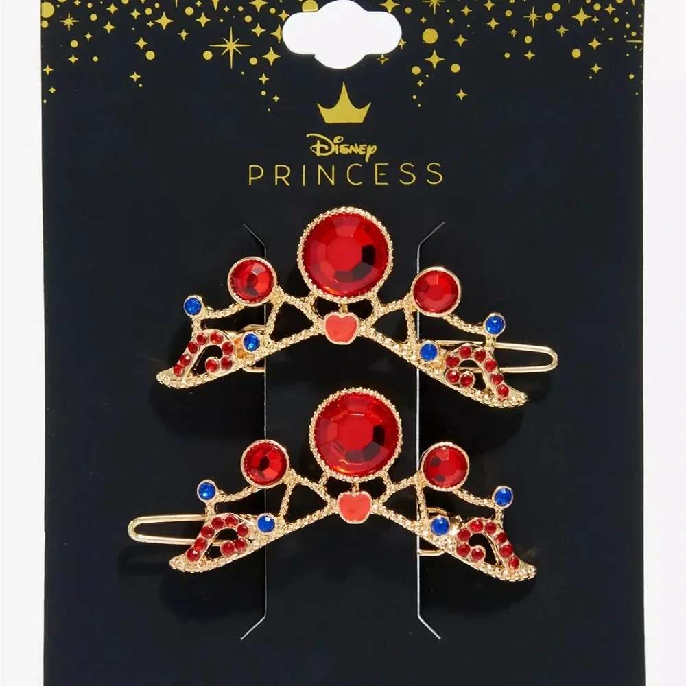 Disney Snow White and the‎ Seven Dwarfs Snow White Crown Barrette Set Costume